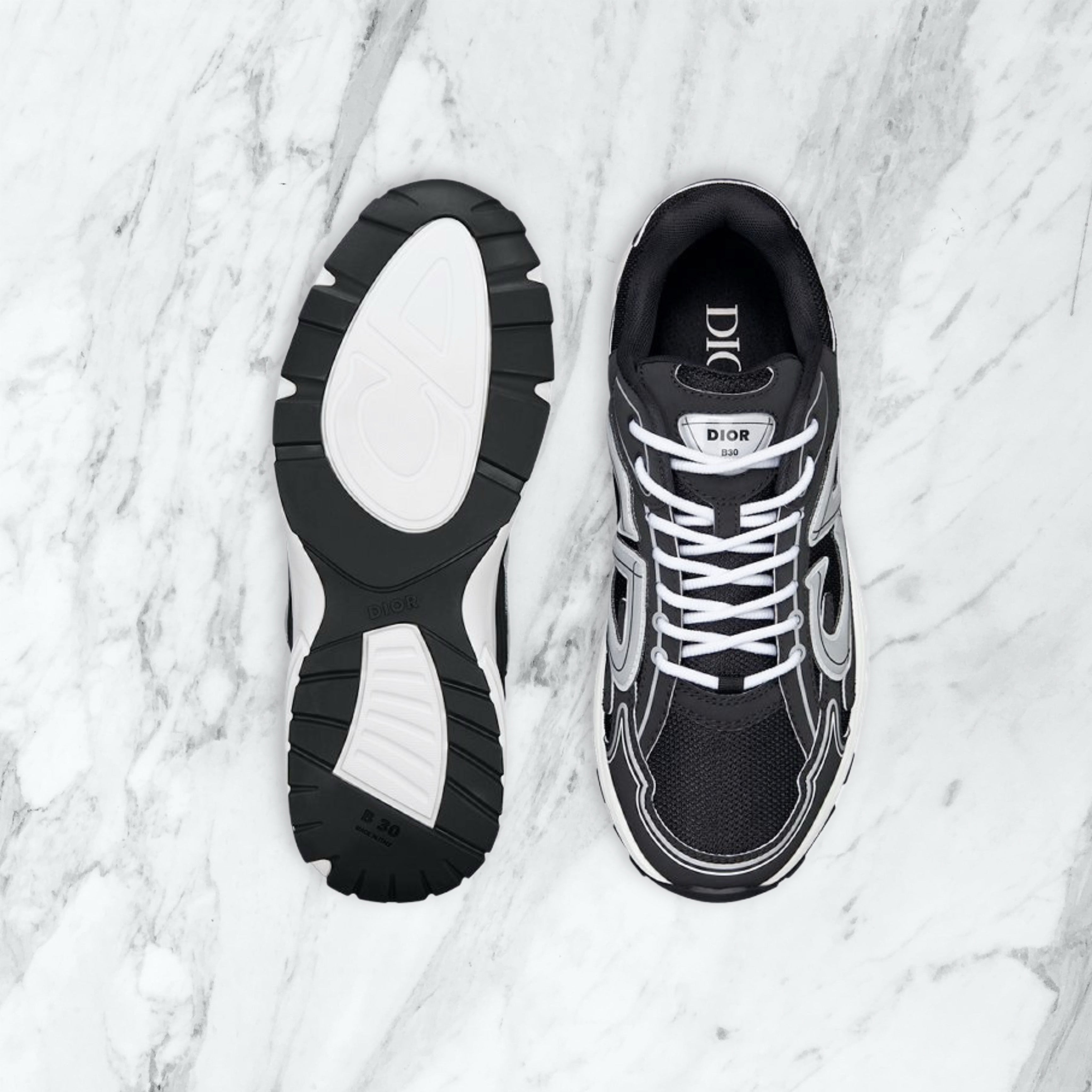 B30 Blanche / Noir