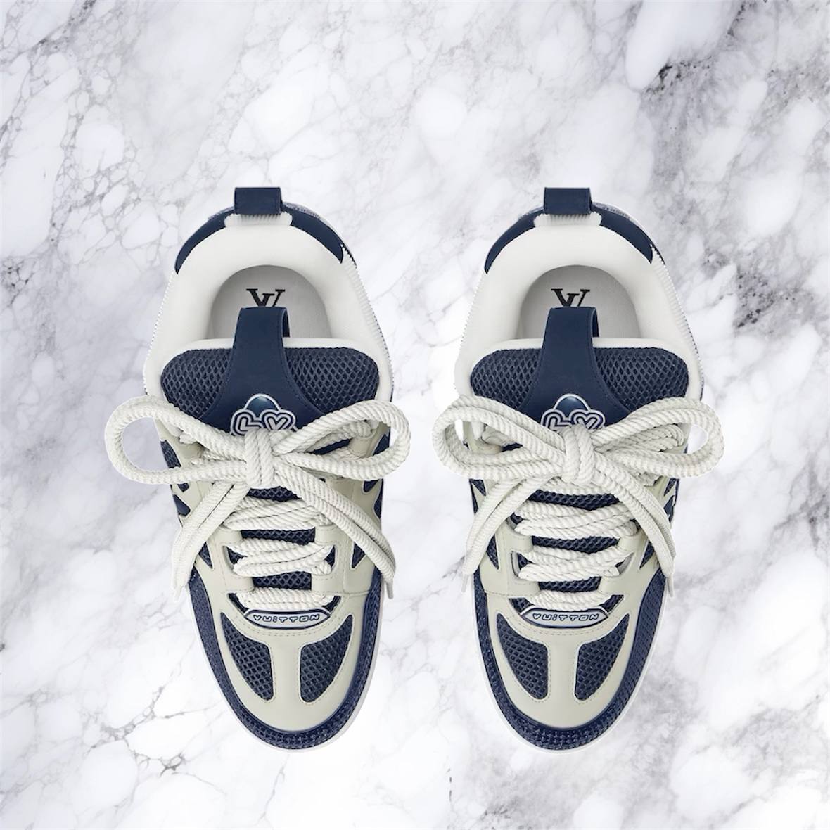 Chaussure L.V Bleu