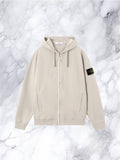 Veste Zip Stone Island beige