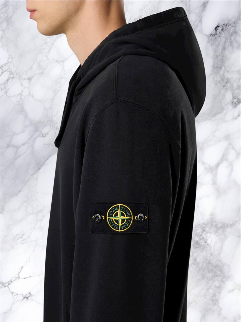 Veste Zip Stone Island Noir