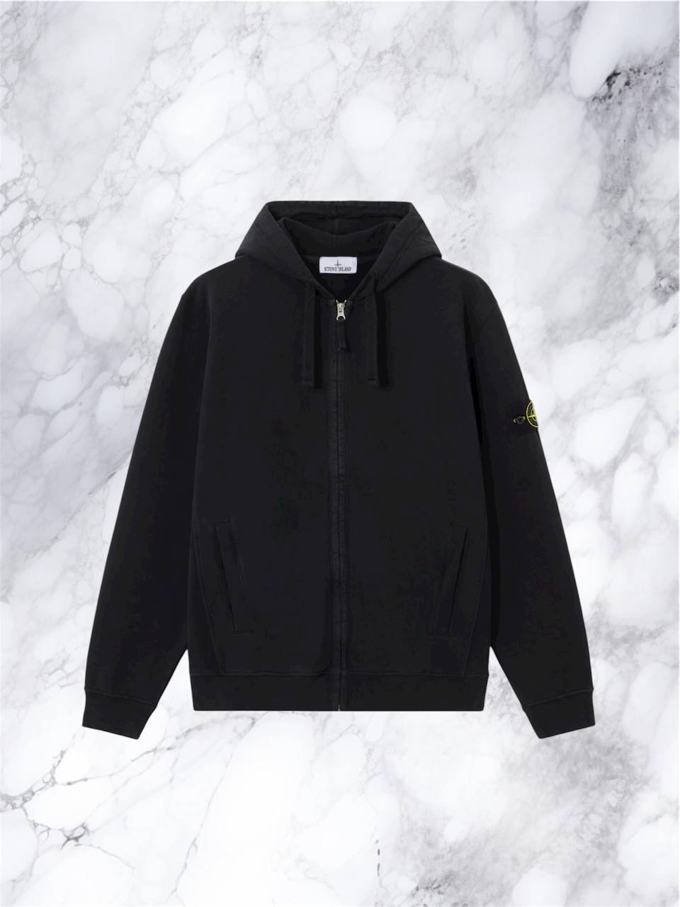 Veste Zip Stone Island Noir