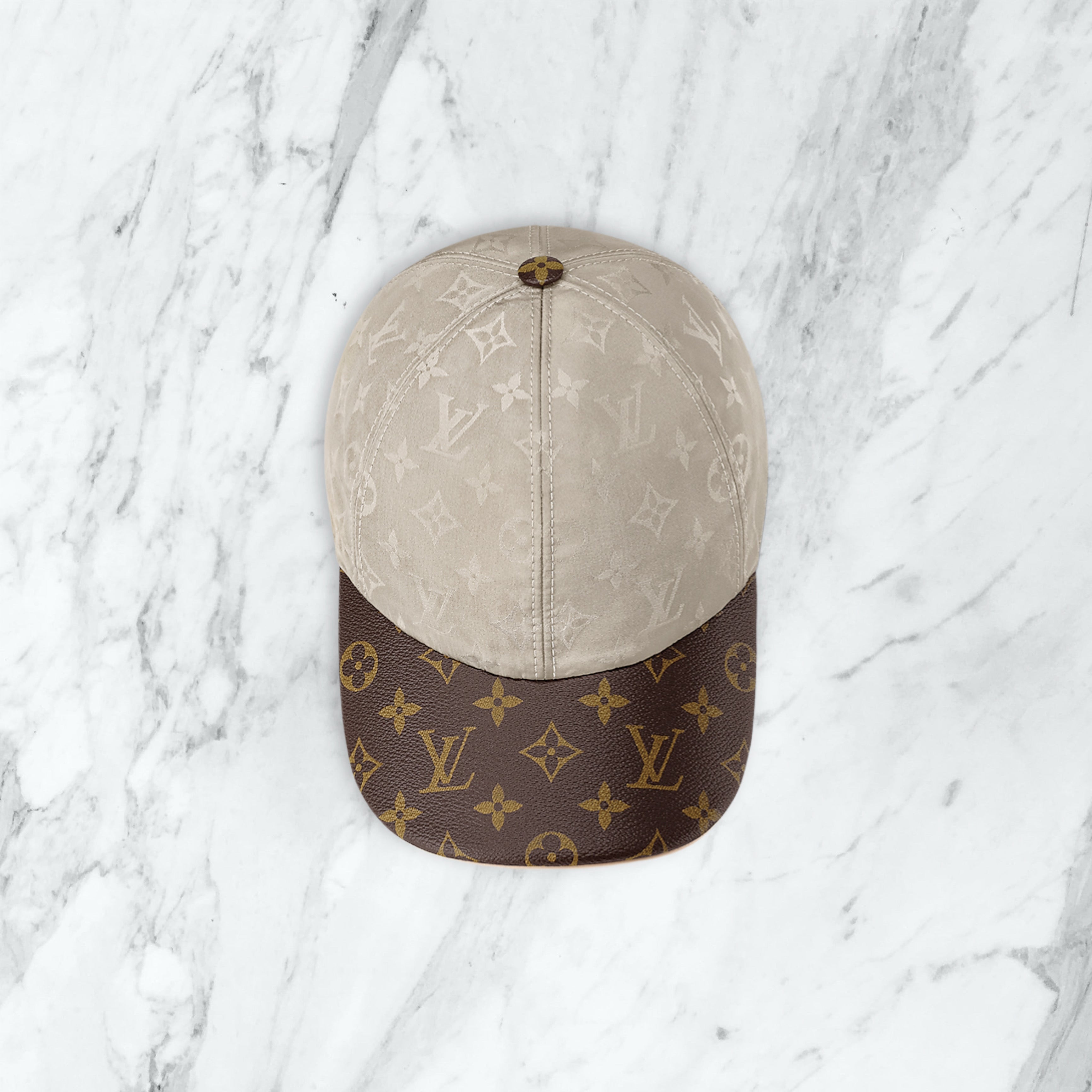 Casquette Louis Vuitton beige