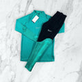 Ensemble Nike running bleu / noir