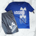 Ensemble Under Armour bleu / gris